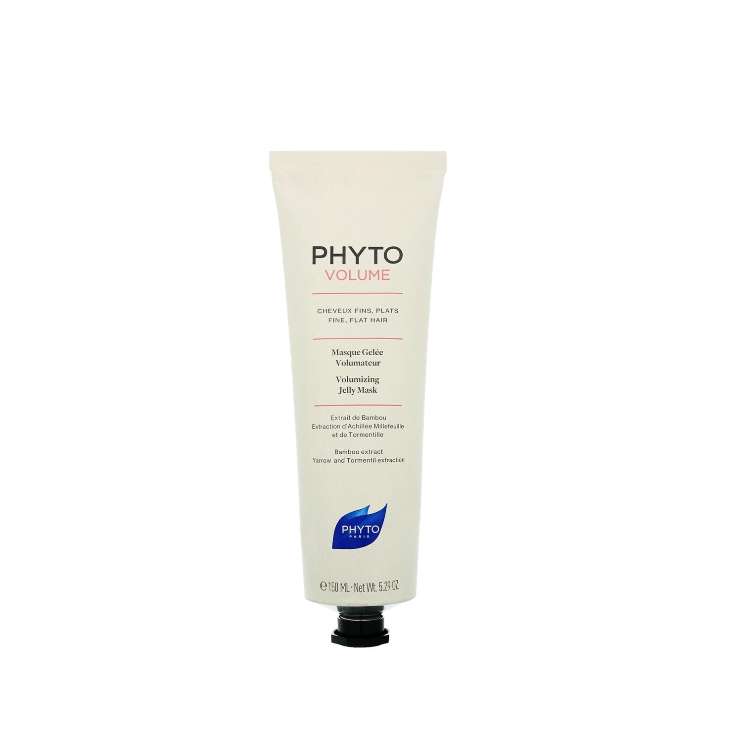 PHYTO Phytovolume Intense Hydration and Volume Hair Mask - 5.07 fl oz, Jel Formulation for Dry or Damaged Hair
