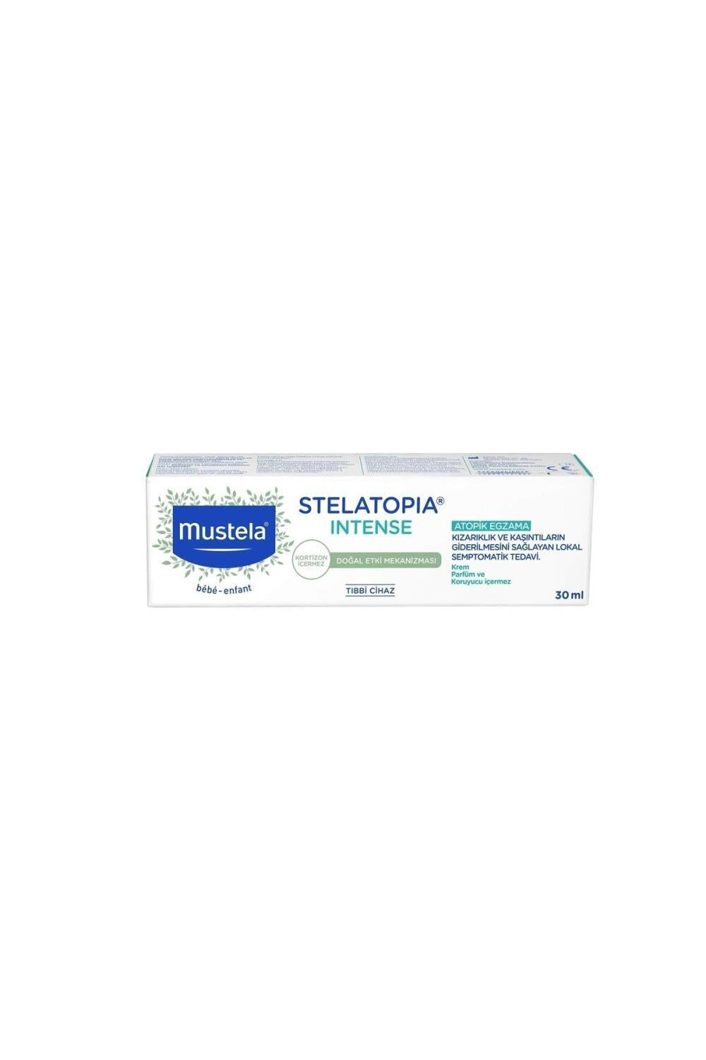 Mustela Stelatopia Soothing Cream for Irritated Skin - Fragrance-Free, Relieves Redness & Itching, 1.01 fl oz