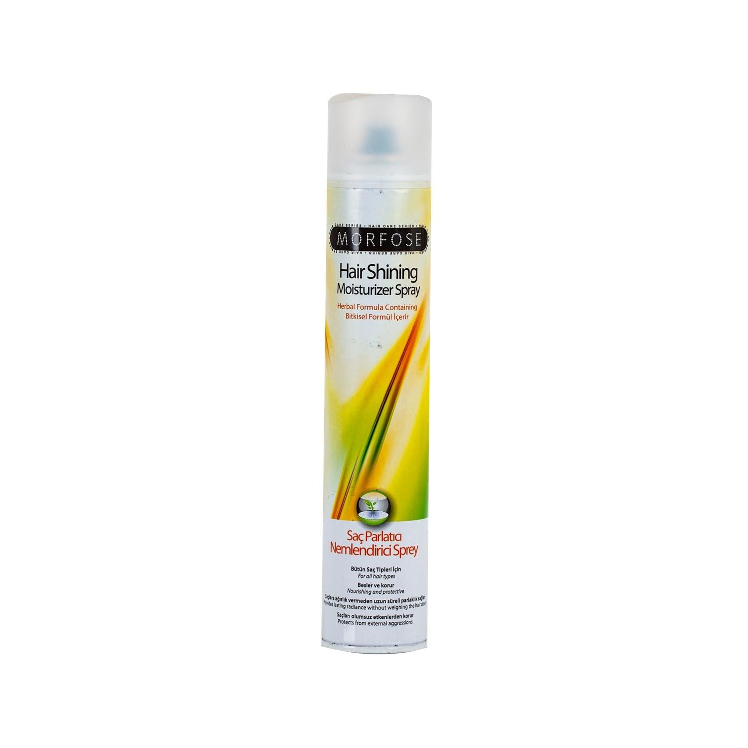 Morfose Hair Moisturizer & Polishing Spray 400ml - Hydrates & Adds Shine