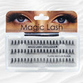 Magic Lash Medium Black Individual Eyelashes 60 Count