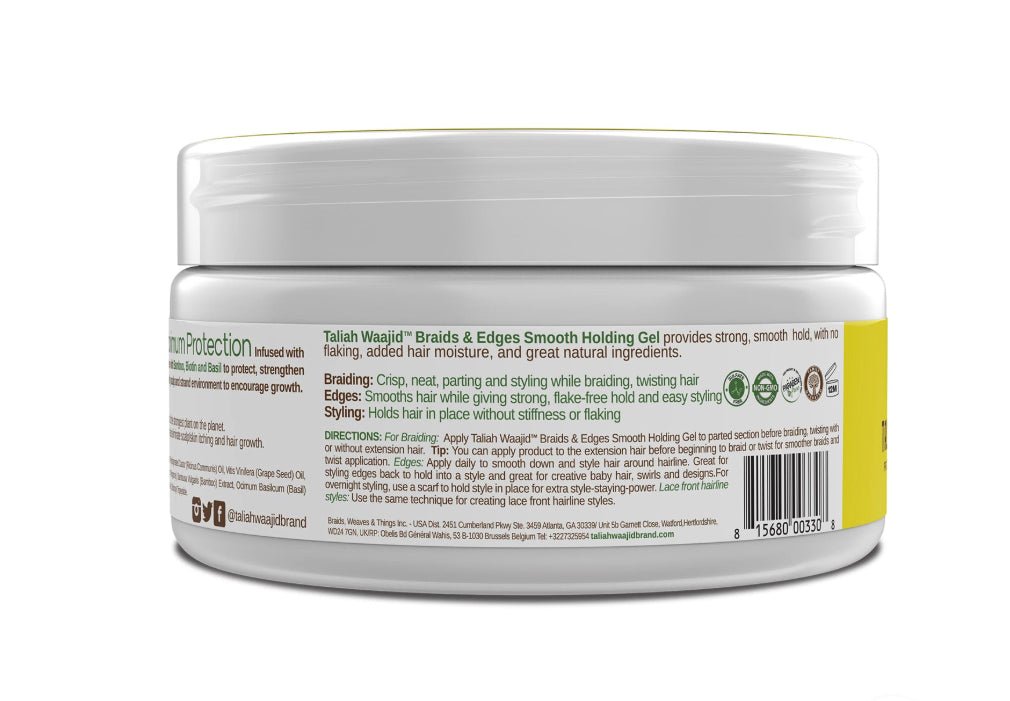 Taliah Waajid Protective Styles Braids & Edges Smooth Holding Gel