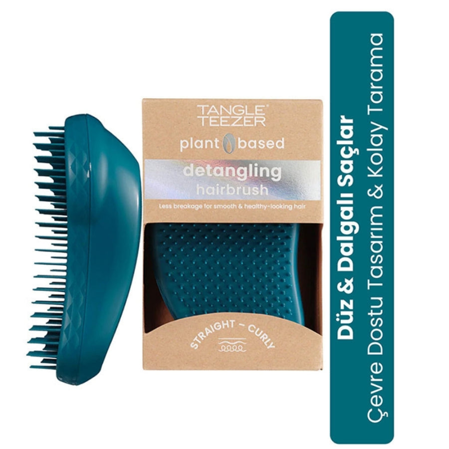 Tangle Teezer Original Plant Brush Blue Detangling Hairbrush