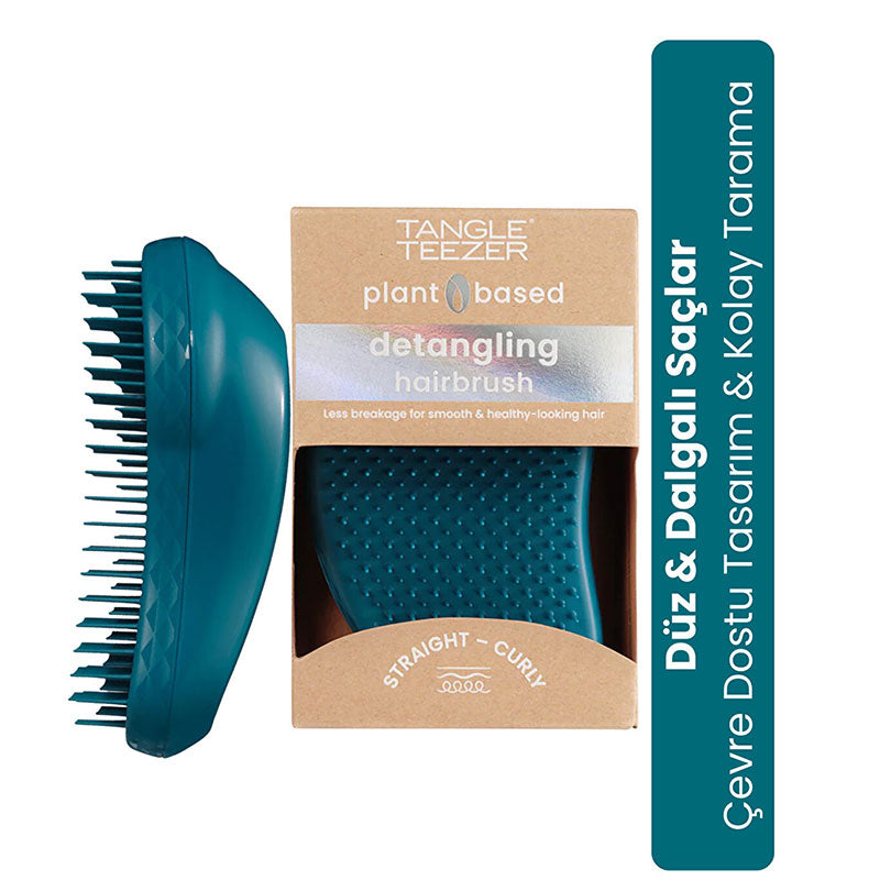 Tangle Teezer Original Plant Brush Blue Detangling Hairbrush