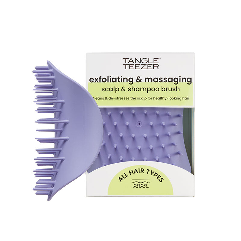 Tangle Teezer Scalp Brush Lilac Massage and Cleansing Tool