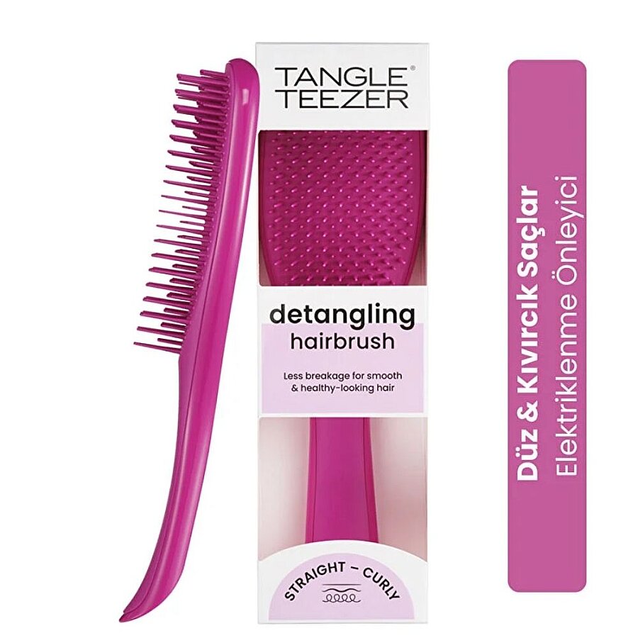 Tangle Teezer The Ultimate Detangler Electric Raspberry Hair Brush