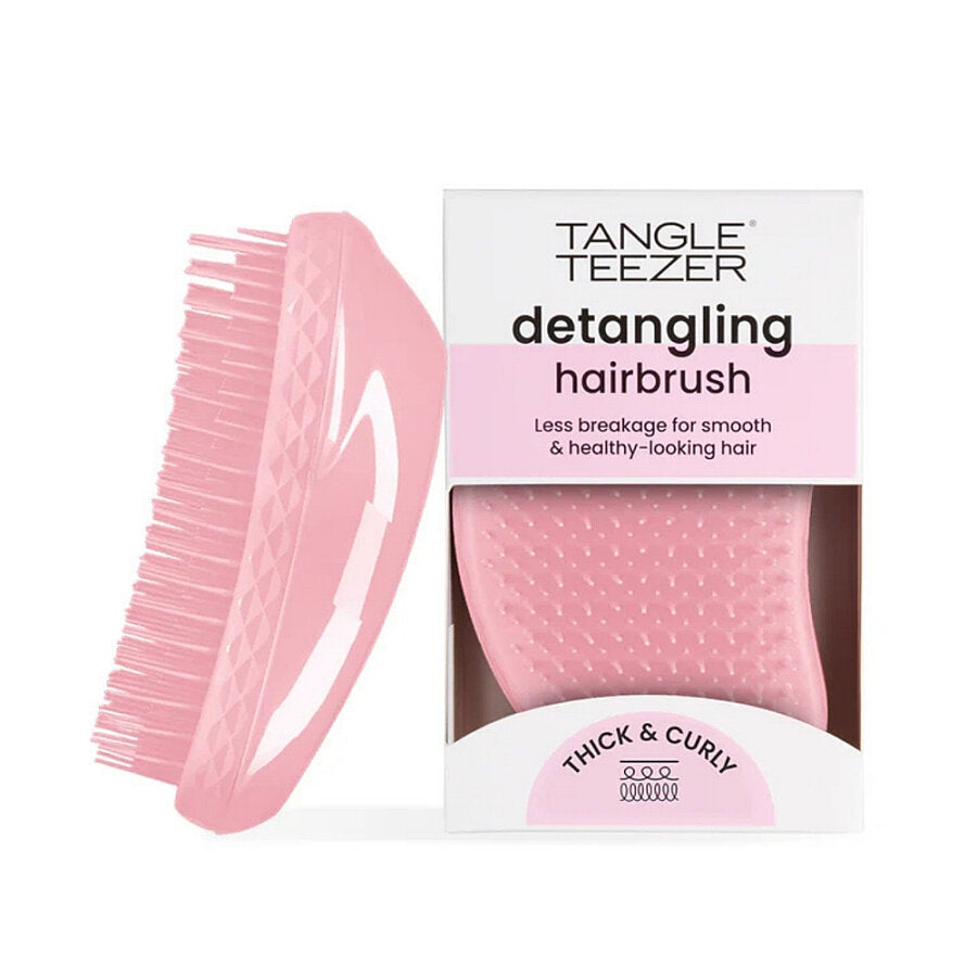 Tangle Teezer Thick & Curly Pink Detangling Hairbrush