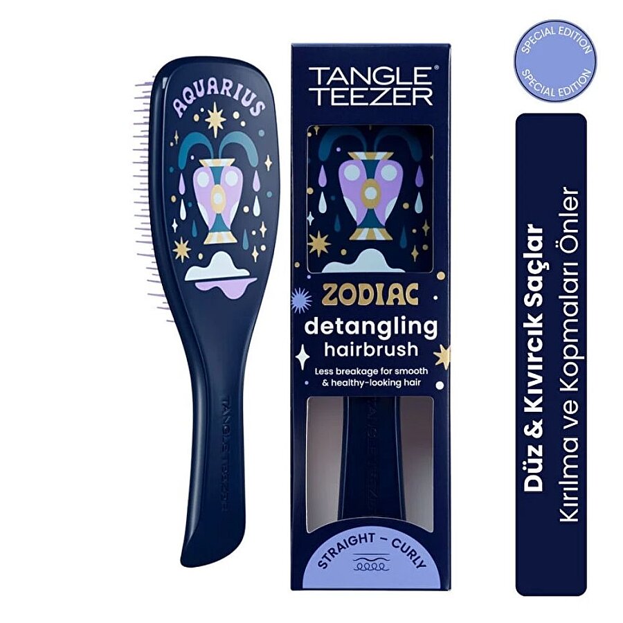 Tangle Teezer Zodiac Aquarius Ultimate Detangler Hairbrush