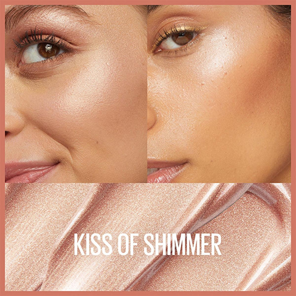 Maybelline Sunkisser: Liquid Shimmer Highlighter for Glowing Skin | Buildable, Natural Glow, Easy Application