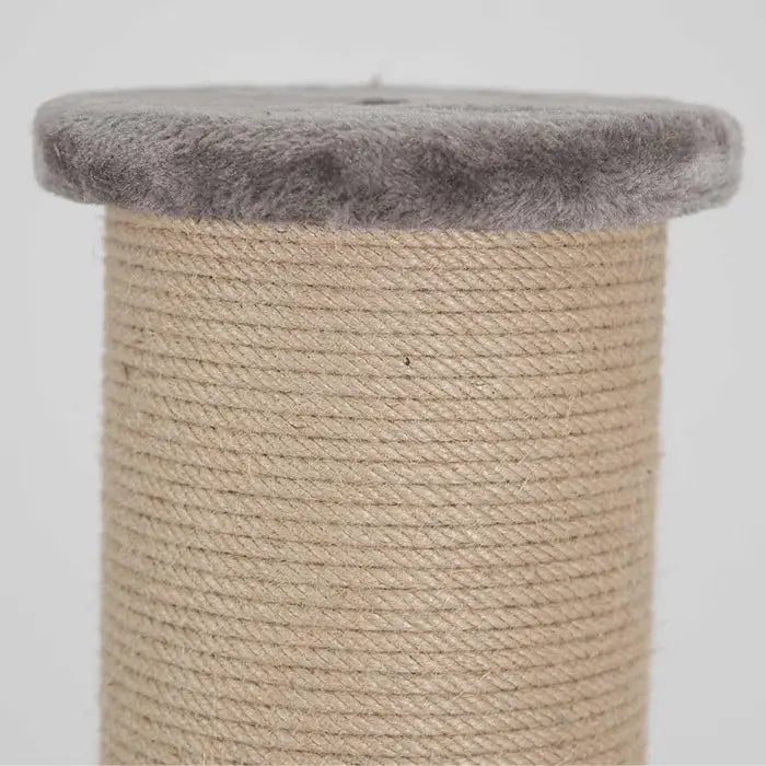 Lotus Pet Design Single Grey Cat Scratching Post 96cm