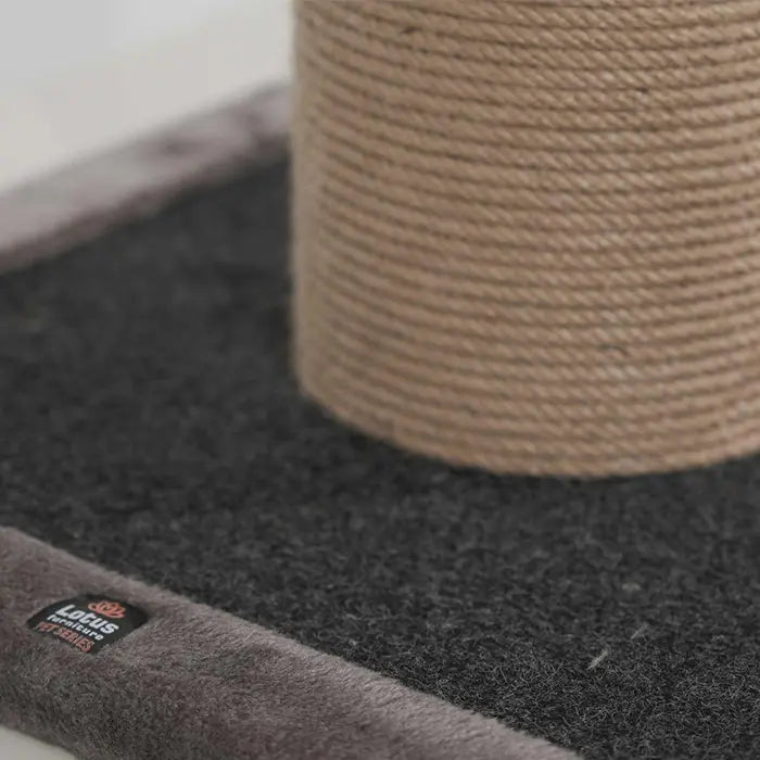 Lotus Pet Design Single Grey Cat Scratching Post 66cm