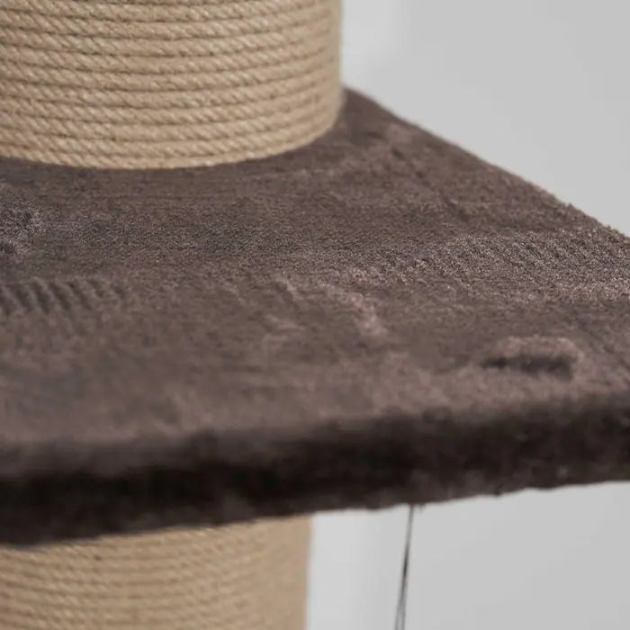 Lotus Pet Design Brown Single Cat Scratching Post 86cm