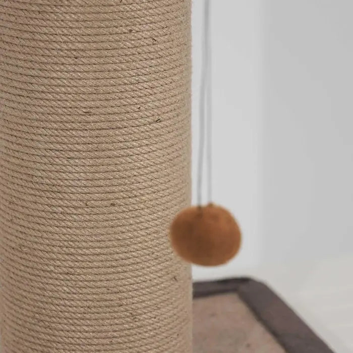 Lotus Pet Design Single Brown Cat Scratching Post 106cm