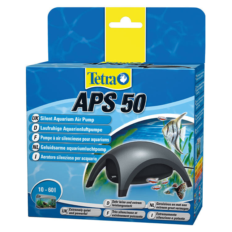 Tetra APS 50 Silent Aquarium Air Pump White 10-60L