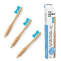 The Humble Co. Bamboo Toothbrush with Replaceable Head Blue