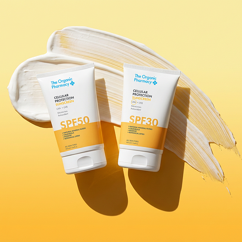 The Organic Pharmacy Cellular Protection SPF 50 Sunscreen 100ml
