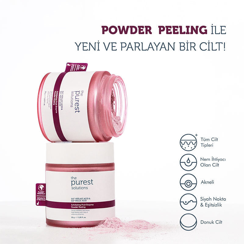 The Purest Solutions Exfoliating Fruit Enzyme Powder Peeling 55g