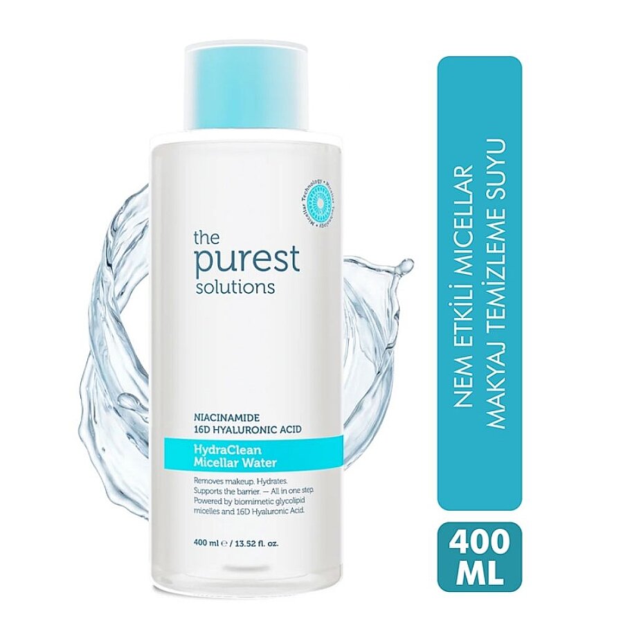 The Purest Solutions Hydrating Micellar Makeup Cleansing Water 400 ml