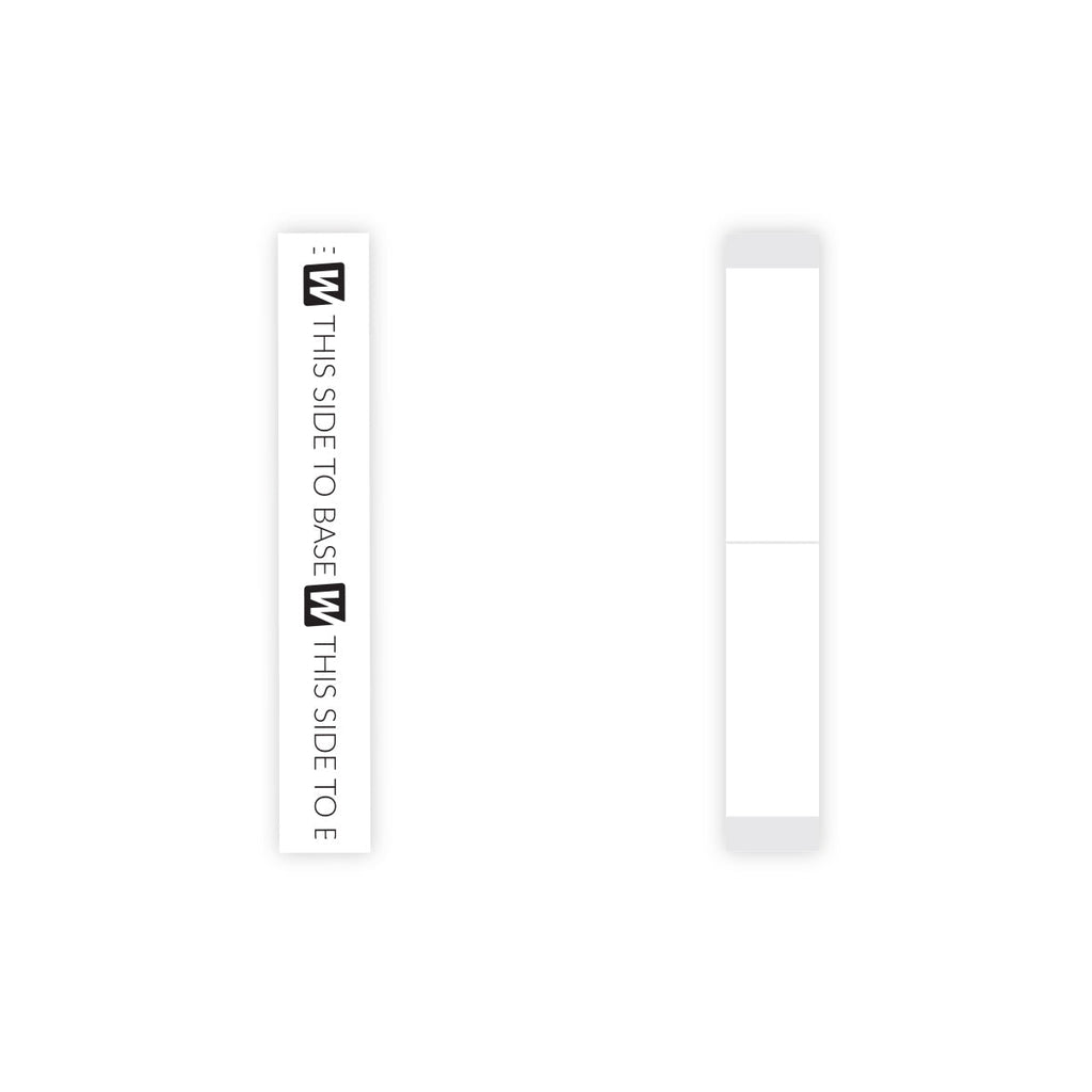 This Side to Base Tape Straight Strips