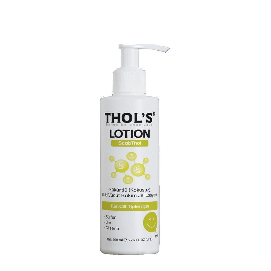 Thols Scabthol Odorless Sulfur Body Gel 200ml