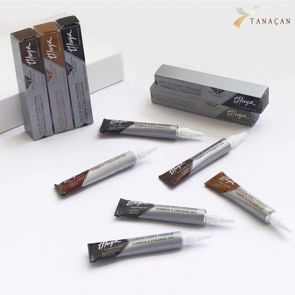 Tanacan Thuya Eyebrow and Eyelash Tint Black 14 ml