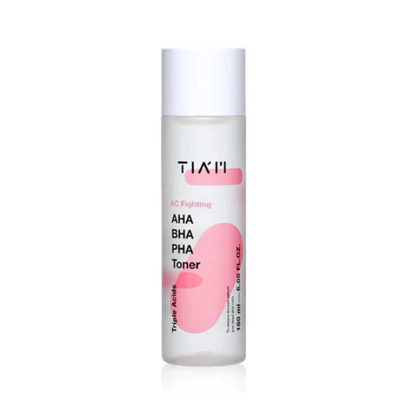 Tiam AC Fighting AHA BHA PHA Toner for Clear Skin 180ml