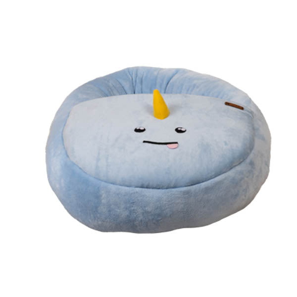 Tigres Puffy Dragon Shaped Cat Bed for Cozy Sleeping