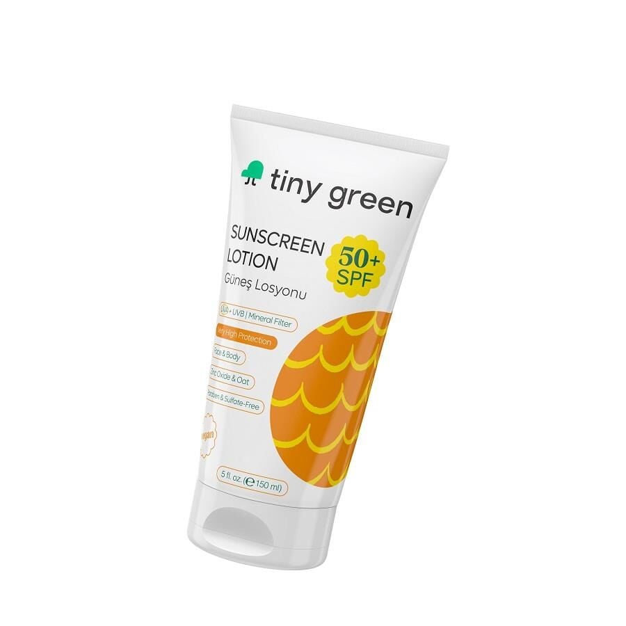 Tiny Green SPF50 Sunscreen Lotion High Protection 150ml