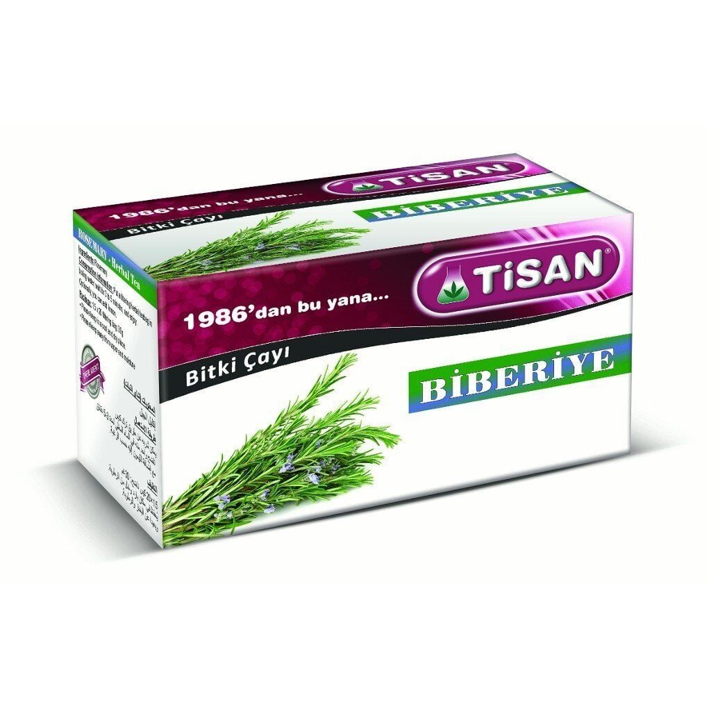 Tisan Rosemary Herbal Tea Bags for Refreshment 20 Count