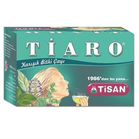 Tisan Tiaro Mixed Herbal Tea Blend 20 Tea Bags