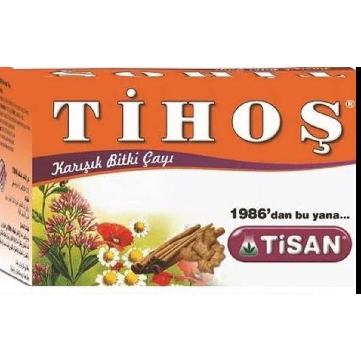 Tisan Tihos Mixed Herbal Tea for Daily Wellness 20 Bags