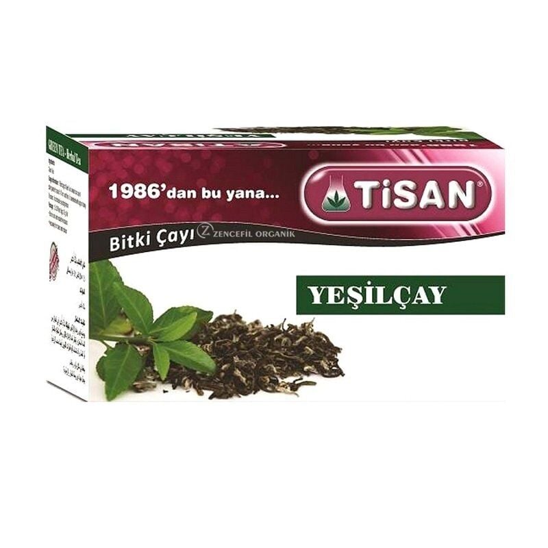 Tisan Green Tea Refreshing Herbal Infusion 20 Tea Bags