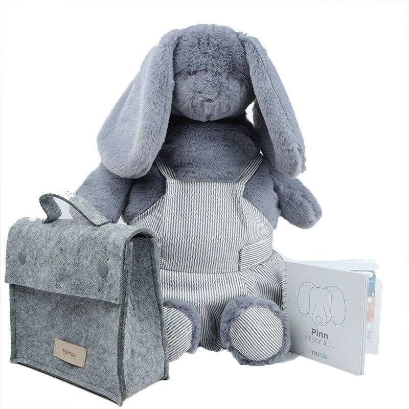 Toi Toi Maxi Pinn 365 Activity Plush Toy with Felt Bag