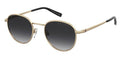 Tommy Hilfiger TH 2217/S Unisex Round Sunglasses Gold 50mm