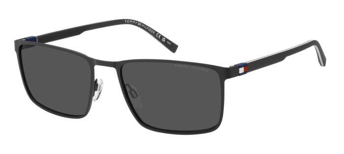 Tommy Hilfiger TH 2319/S Men's Classic Black Sunglasses 59mm