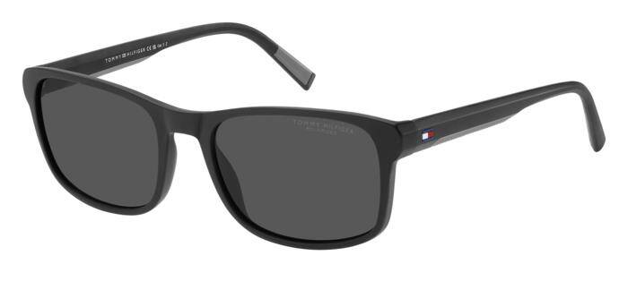 Tommy Hilfiger TH 2325/S Classic Black Men's Sunglasses 56mm