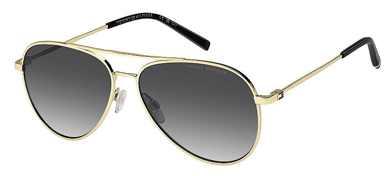 Tommy Hilfiger TH 2336/S Classic Aviator Sunglasses 58mm
