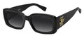 Tommy Hilfiger TH 2343/S Women's Black Square Sunglasses 53mm