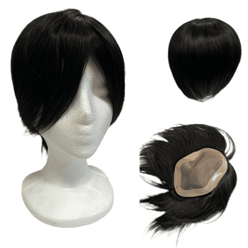 VIP Extensions Hair Topper Top Piece Hairpiece, Color 2
