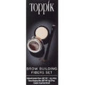 Toppik Brow Building Fiber Set brown 1 Each Medium Brown