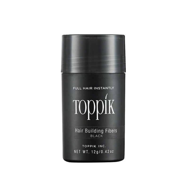 Toppik Hair Building Fibers Black for Fuller Looking Hair 12g