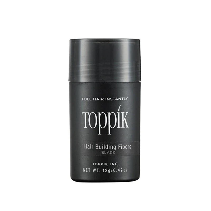Toppik Hair Building Fibers Black for Fuller Looking Hair 12g