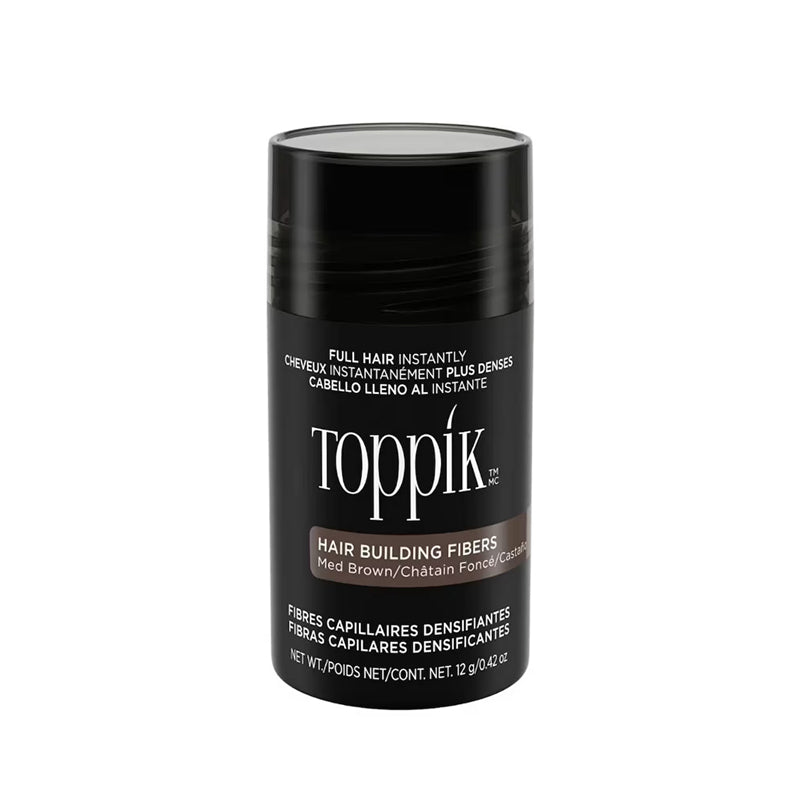 Toppik Hair Building Fibers Medium Brown Thickening Effect 12g