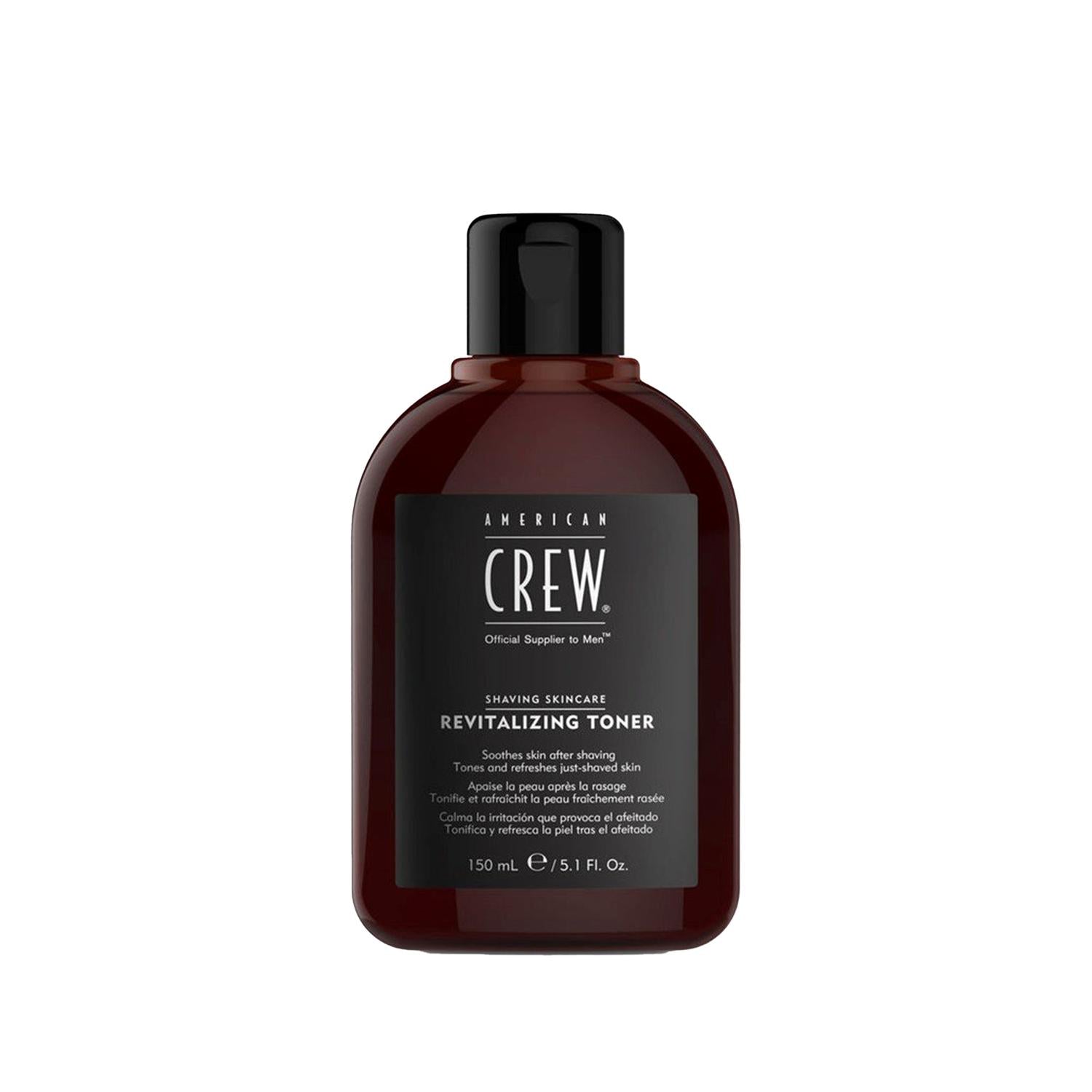 American Crew Revitalizing Toner - Soothing Aftershave for Men, 150ml - Post-Shave Care & Revitalization