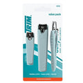 Trim Lux Easy Hold Nail Clipper Set for Precise Grooming 3-Piece