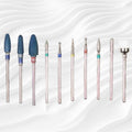 Trina Freeze Drill Bit Set 10-Piece No. 01 for Nail Care
