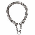 Trixie 2-Row Chain Dog Collar Chrome Plated 55cm 2.5mm