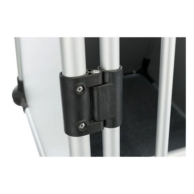 Trixie Aluminum Dog Travel Crate Secure Transport Cage 48x57x64 cm