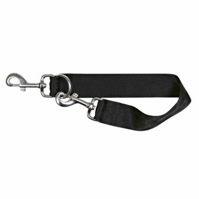 Trixie Dog Safety Belt and Harness Set Black Medium 50-65cm
