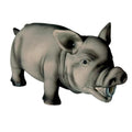 Trixie Squeaky Pig Dog Toy Durable Play Companion 21cm Grey