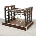 Trixie Natural Wood Bird Playground for Small Birds 35x29x25 cm